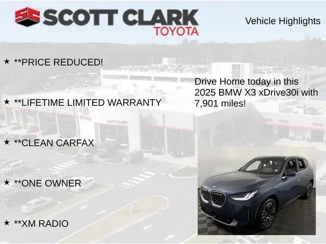 2025 BMW X3 30 xDrive