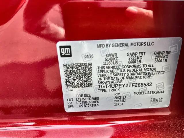 2026 GMC Sierra 2500HD Crew Cab, Standard Bed, AT4, 4WD