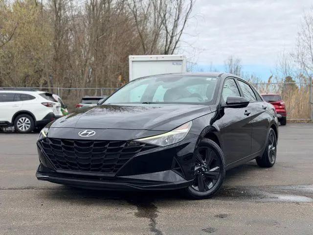 2022 Hyundai Elantra Hybrid Blue for sale in Davison, MI