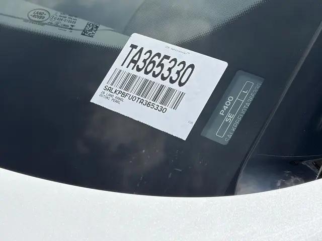 2026 Land Rover Range Rover P400 SE 7 Seat