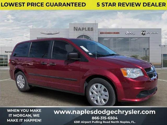 2015 Dodge Grand Caravan American Value Pkg for sale in Naples, FL