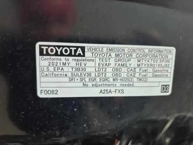 2021 Toyota RAV4 Hybrid XLE