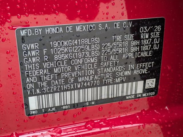 2026 Honda HR-V 2WD Sport