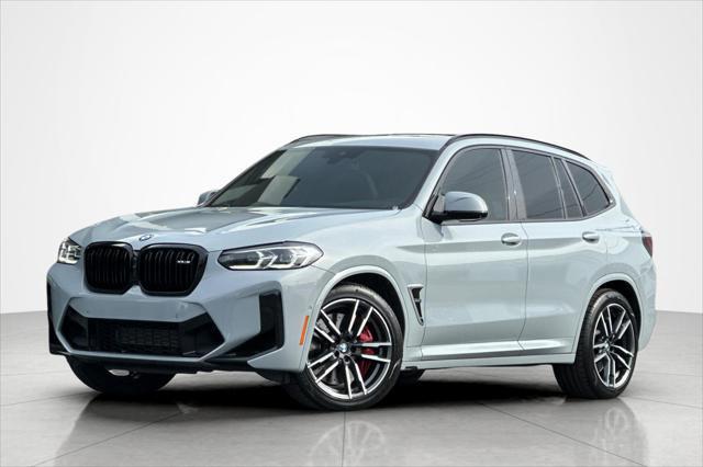 Gray (Brooklyn Grey Metallic) 2022 BMW X3 M AWD SUV / Crossover All-Wheel Drive Automatic