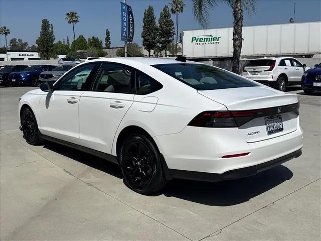 2025 Honda Accord Sedan SE