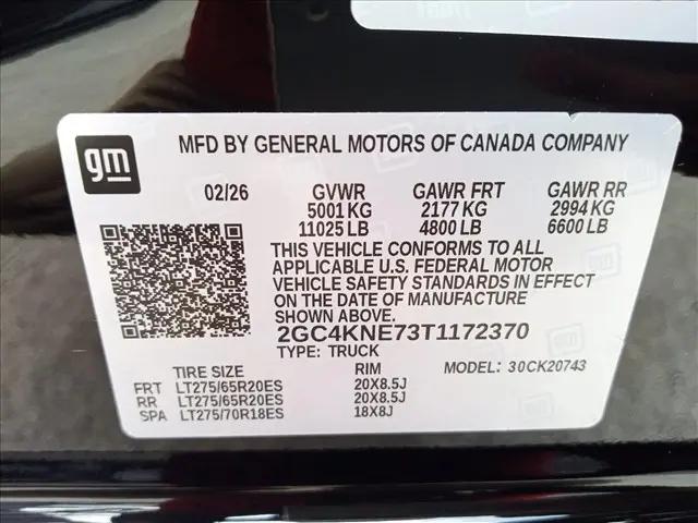 2026 Chevrolet Silverado 2500HD Crew Cab, Standard Bed, LT, 4WD