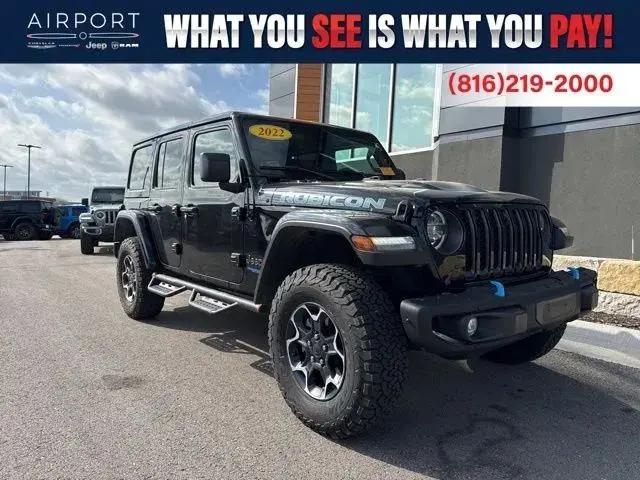 2022 Jeep Wrangler 4xe Unlimited Rubicon 4x4 for sale in Platte City, MO