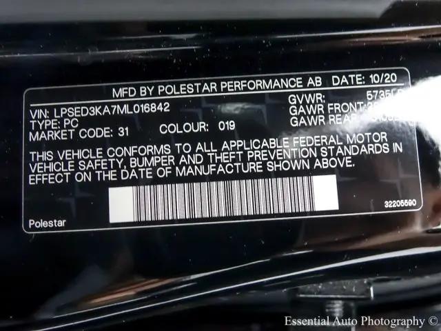 2021 Polestar 2 Launch Edition
