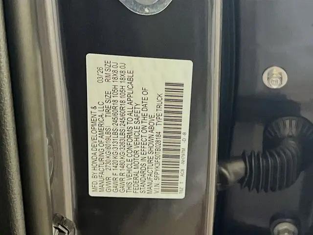 2026 Honda Ridgeline RTL