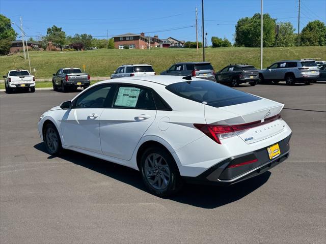 2026 Hyundai Elantra Hybrid Blue