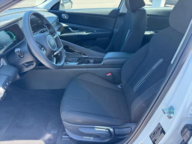 2026 Hyundai Elantra Hybrid Blue