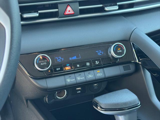 2026 Hyundai Elantra Hybrid Blue