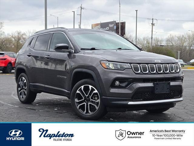 2022 Jeep Compass Limited 4x4 for sale in PALATINE, IL