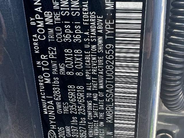 2026 Hyundai Palisade Blue SEL 7P