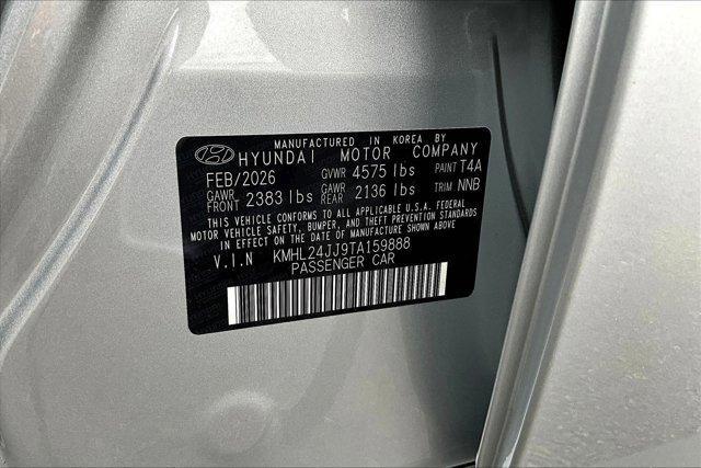 2026 Hyundai Sonata Hybrid Blue