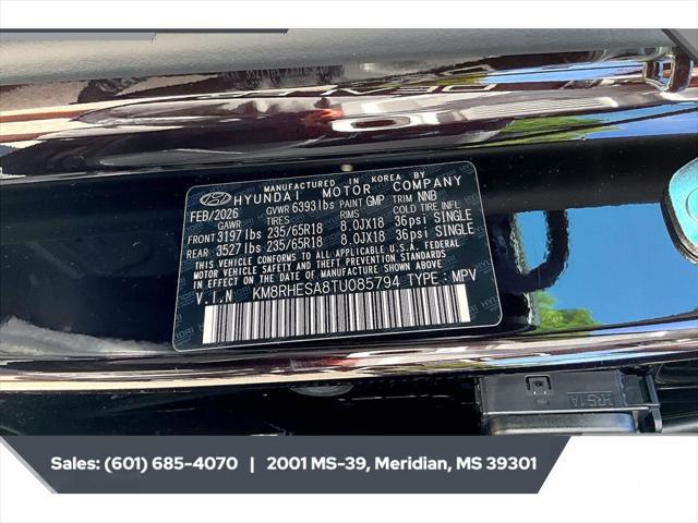 2026 Hyundai Palisade SEL Premium 7P