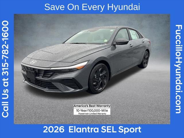 2026 Hyundai Elantra SEL Sport for sale in WATERTOWN, NY