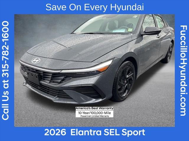 2026 Hyundai Elantra SEL Sport for sale in WATERTOWN, NY