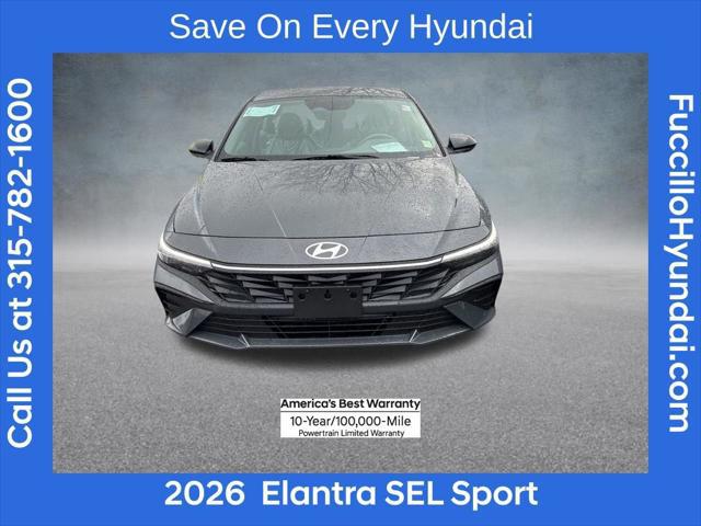 2026 Hyundai Elantra SEL Sport