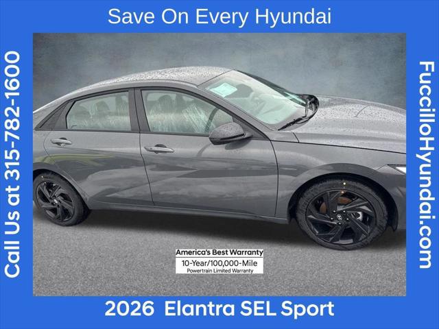 2026 Hyundai Elantra SEL Sport
