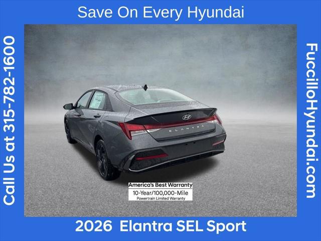 2026 Hyundai Elantra SEL Sport