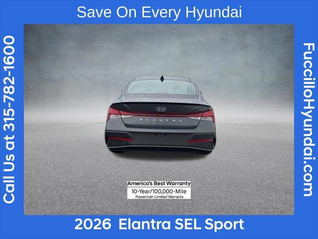 2026 Hyundai Elantra SEL Sport