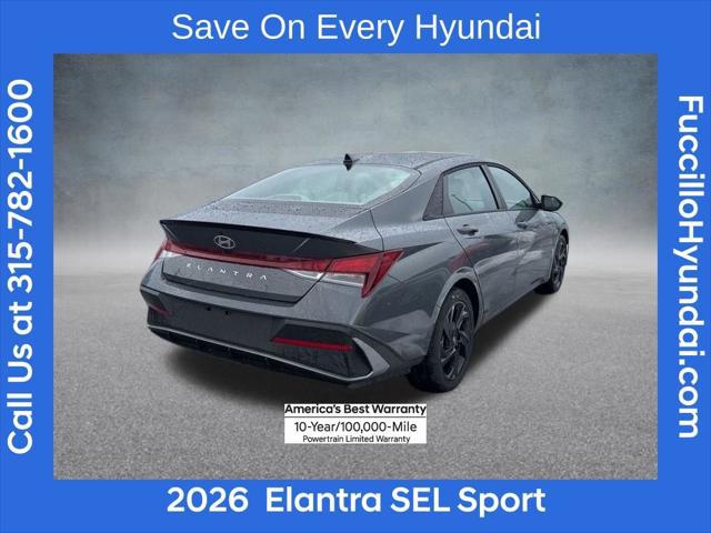 2026 Hyundai Elantra SEL Sport