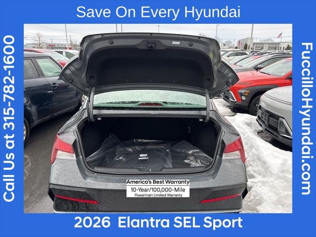 2026 Hyundai Elantra SEL Sport
