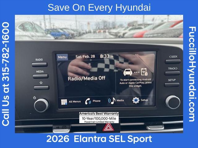 2026 Hyundai Elantra SEL Sport