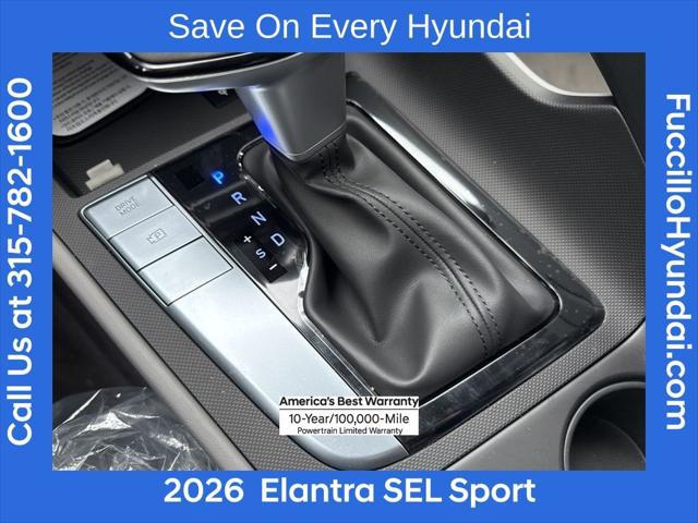 2026 Hyundai Elantra SEL Sport