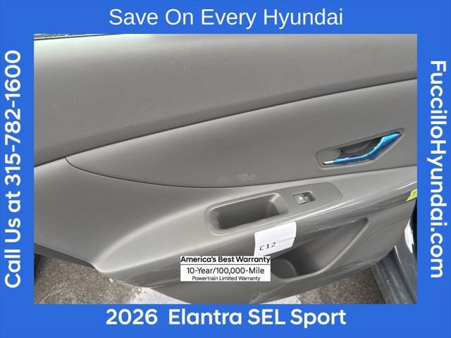 2026 Hyundai Elantra SEL Sport