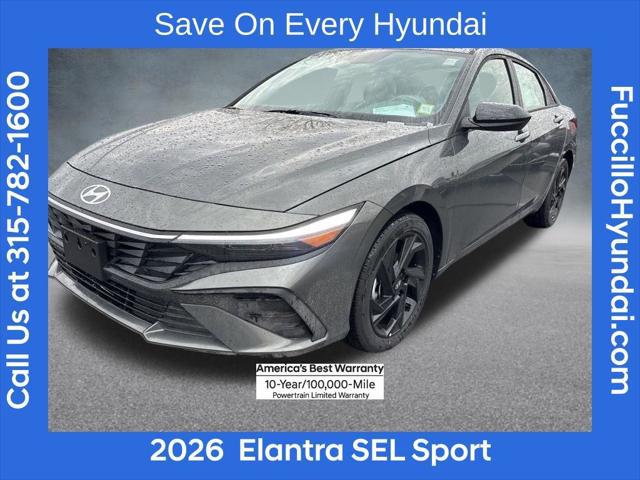 2026 Hyundai Elantra SEL Sport for sale in WATERTOWN, NY