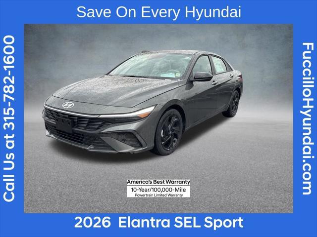 2026 Hyundai Elantra SEL Sport