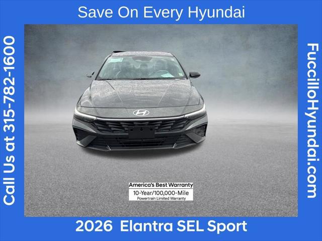 2026 Hyundai Elantra SEL Sport
