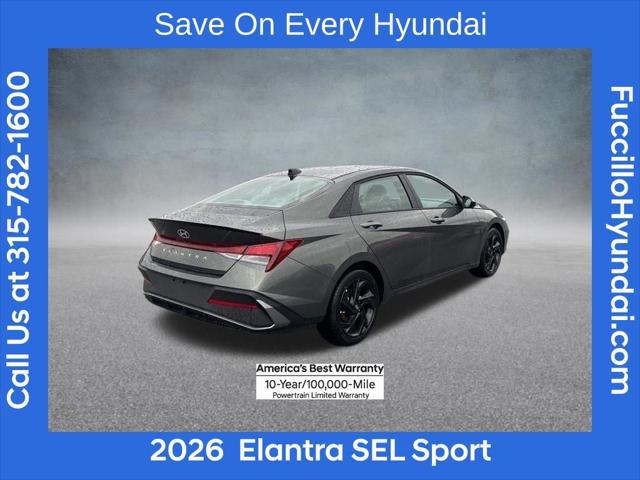 2026 Hyundai Elantra SEL Sport