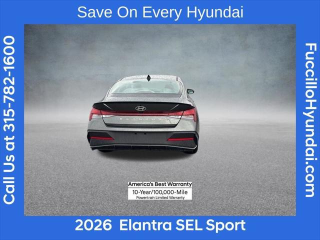 2026 Hyundai Elantra SEL Sport