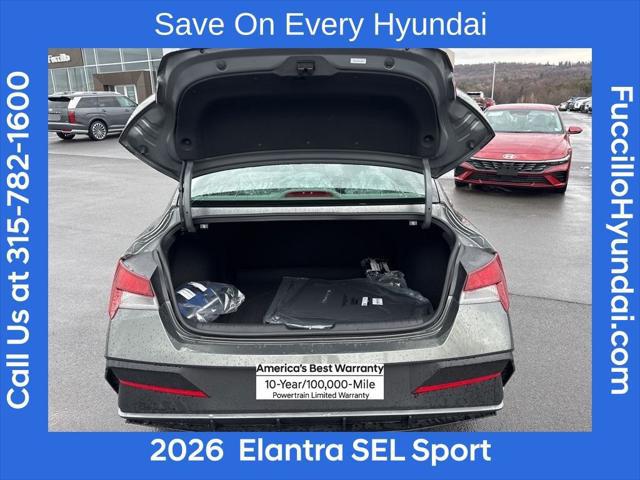 2026 Hyundai Elantra SEL Sport