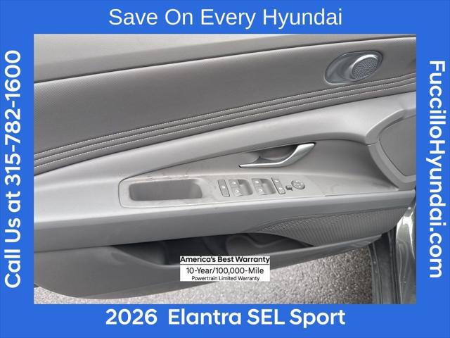 2026 Hyundai Elantra SEL Sport