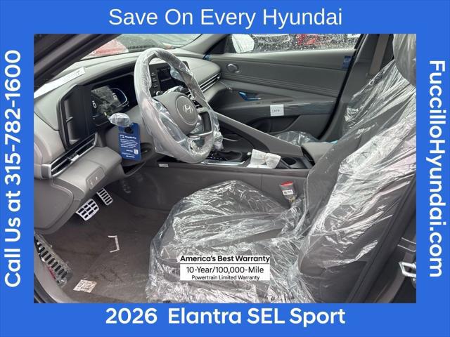 2026 Hyundai Elantra SEL Sport