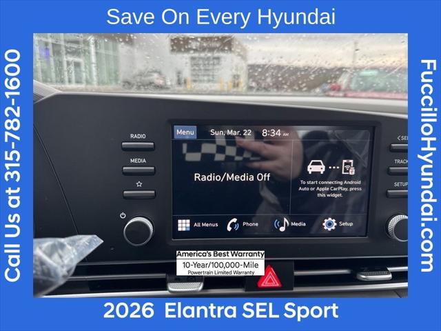2026 Hyundai Elantra SEL Sport