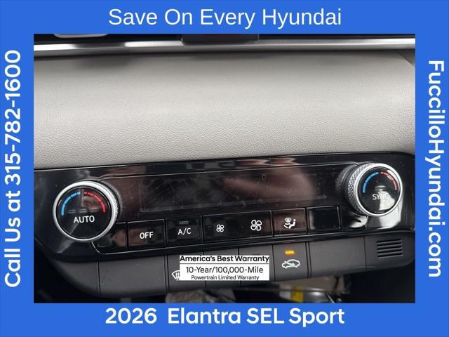 2026 Hyundai Elantra SEL Sport