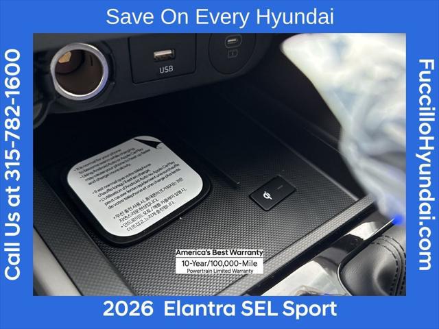 2026 Hyundai Elantra SEL Sport
