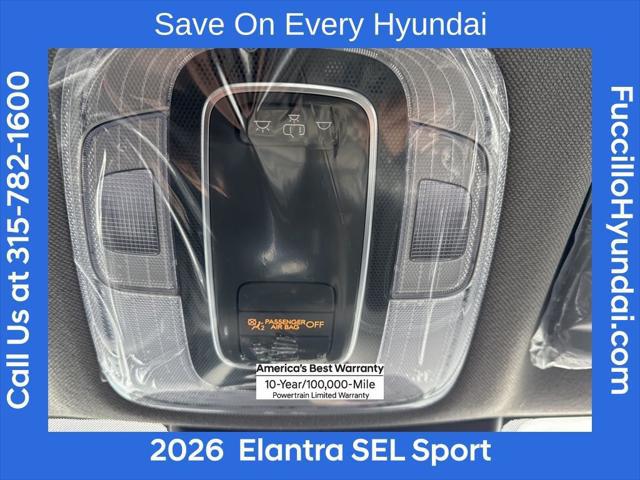 2026 Hyundai Elantra SEL Sport