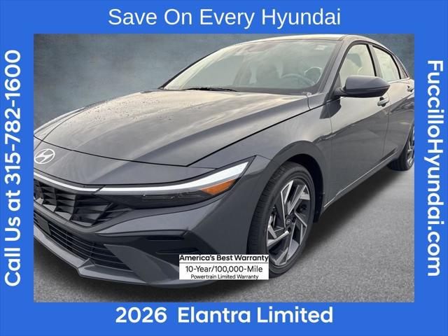 2026 Hyundai Elantra Limited for sale in WATERTOWN, NY