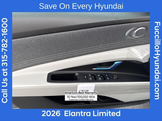 2026 Hyundai Elantra Limited