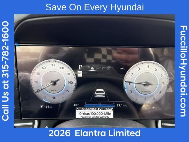2026 Hyundai Elantra Limited