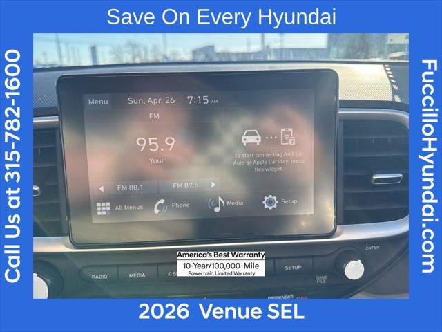2026 Hyundai Venue SEL