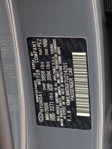2026 Hyundai Elantra SEL Sport