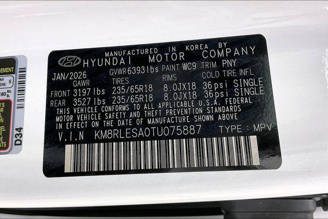 2026 Hyundai Palisade SEL 7P