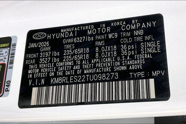 2026 Hyundai Palisade SEL 8P
